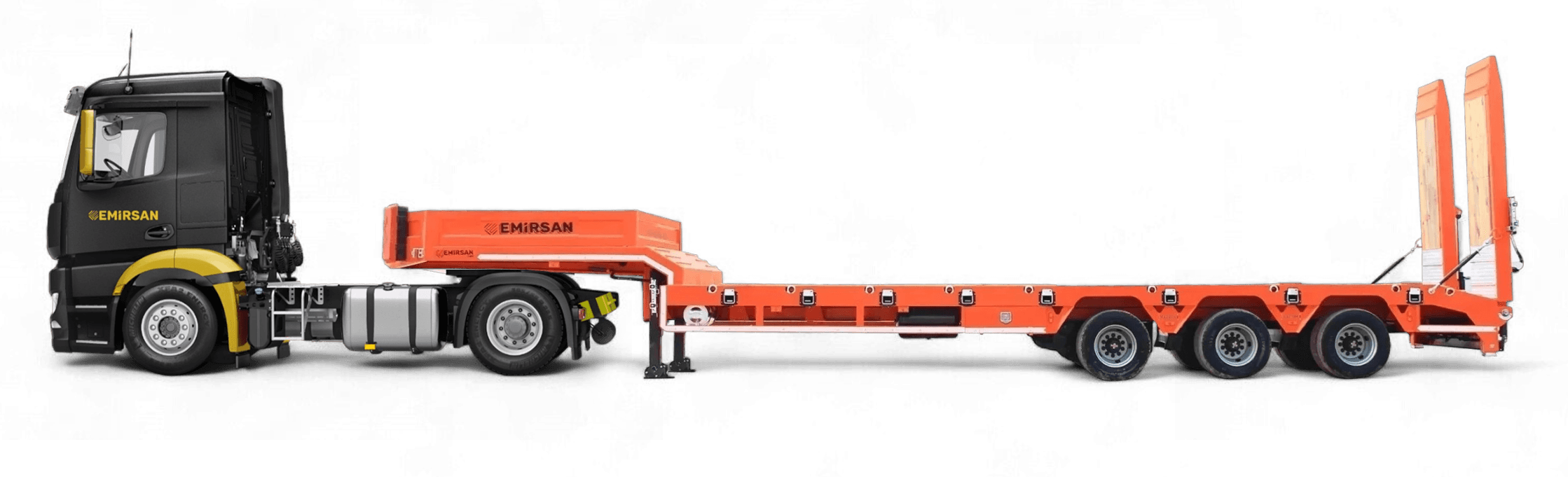 مقطورة منخفضة (Lowbed)