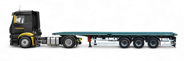 مقطورة بمنصة (Platform)